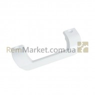 Ручка двері верхня / нижня для холодильника Gorenje білий