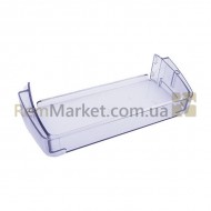 Полка двери (малая) для холодильника 245x100mm Атлант прозрачный