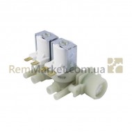 Клапан подачі води для стир. машини 2WAY / 90 / 10mm Indesit