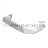 Ручка двері верхня для холодильника Beko біло-сірий