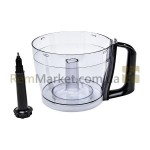 Чаша основная 1200ml + шток для кух. комб. SBR1000E Gorenje черная ручка фото товару
