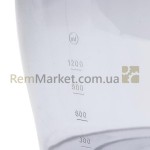 Чаша основная 1200ml + шток для кух. комб. SBR1000E Gorenje черная ручка фото товару