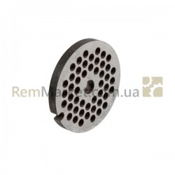 Решетка насадки мясорубки 5mm D=54mm (с пазом) для кух. комбайна Bosch Решетка насадки мясорубки 5mm D=54mm (с пазом) для кух. комбайна Bosch