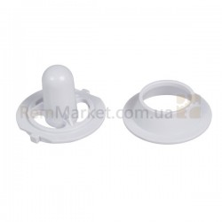 Насадка Кеббе для мясорубки D= осн. 60mm/ вставка 54mm (с 2-мя выступ.) Saturn белый Насадка Кеббе для мясорубки D= осн. 60mm/ вставка 54mm (с 2-мя выступ.) Saturn белый