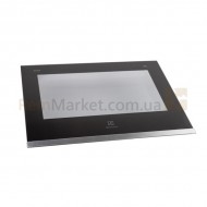 Стекло двери наружное (с креплением) для духовки ???x???mm Electrolux