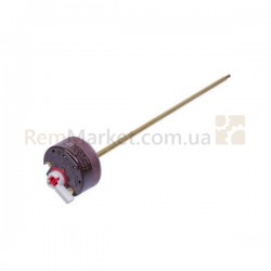 Термостат RTD 20A 250V, стрижень L = 270mm, 74/92 ° C + виходи на ламп. RECO Термостат RTD 20A 250V, стрижень L = 270mm, 74/92 ° C + виходи на ламп. RECO
