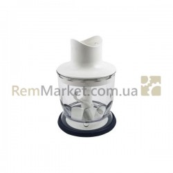Измельчитель в сборе 350ml HC для блендера Braun синее основание Измельчитель в сборе 350ml HC для блендера Braun синее основание