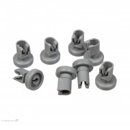 Комплект коліс (8шт.) Верх. ящика для посуд. машини Electrolux