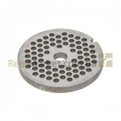 Решетка для мясорубки 4mm D=62mm (с пазом) NR8 Zelmer Решетка для мясорубки 4mm D=62mm (с пазом) NR8 Zelmer