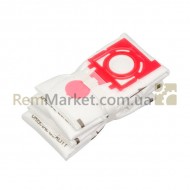 Набір мішків мікровол. (4 шт. Без упаковки) SAFBAG + фільтр мотора ZVCA300B для пилососа Zelmer черв