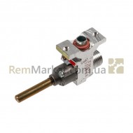 Кран газовый средней горелки для газ плиты Zanussi