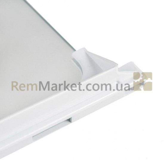 Полка для холодильника 450x315mm (стеклянная с обрамл.) Beko фото товара