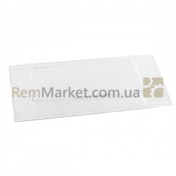 Панель ящика мороз. камеры (среднего/нижнего) 455x198mm Ariston прозрачный Панель ящика мороз. камеры (среднего/нижнего) 455x198mm Ariston прозрачный