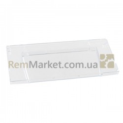 Панель ящика мороз. камеры (среднего/нижнего) 455x198mm Ariston прозрачный Панель ящика мороз. камеры (среднего/нижнего) 455x198mm Ariston прозрачный
