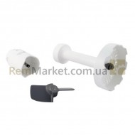 Блендерная ніжка для пюре в зборі (пласт. Стержень) Kenwood білий