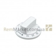 Ручка таймера для плити Beko білий