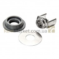 Муфта + втулка + шайба шнека для насадки м'ясорубки кухонного комбайна Kenwood