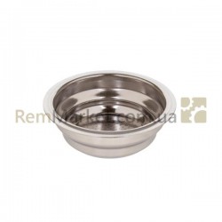 Фильтр-сито на одну пор. D=52-45mm (ступен.) D кромки=61mm H=22mm для кофеварки DeLonghi Фильтр-сито на одну пор. D=52-45mm (ступен.) D кромки=61mm H=22mm для кофеварки DeLonghi