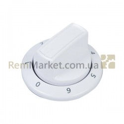 Ручка регулировки конфорки для эл. плиты Beko белый Ручка регулировки конфорки для эл. плиты Beko белый