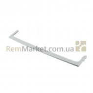 Обрамление переднее стеклянной полки для холод. Snaige белый