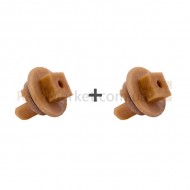 Набор муфт предохранительных (с отверстием, 2 шт.) для мясорубки Bosch не оригинал