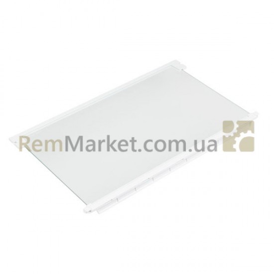 Полка верхняя для холодильника  520x320mm (стеклянная с обрамл.) Electrolux фото товара