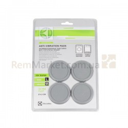 Амортизирующая подставка E4WHPA02 для стир. машины D=45mm (4шт.) H=6mm Electrolux серый Амортизирующая подставка E4WHPA02 для стир. машины D=45mm (4шт.) H=6mm Electrolux серый