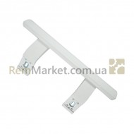 Ручка двері верхня / нижня для холодильника L = 133mm Electrolux білий