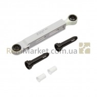 Амортизатор бака + кріплення для стир. машини 80N L = 185-270mm Dотв. = 13mm Electrolux