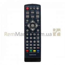 Пульт для DVB-T2 GS8833HD Goldstar Пульт для DVB-T2 GS8833HD Goldstar