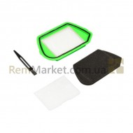 Набор фильтров HEPA + поролон. (контейн.) + мотора + щеточка для пылесоса Rowenta