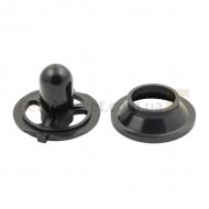 Насадка Кеббе для м'ясорубки D = осн. 60mm / вставка 54mm (з 2-ма виступ.) Profi Cook чорний