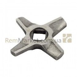 Ніж для м'ясорубки D = 47mm s = 5mm Відп. = 9x9mm NR5 (2-х стор.) ZMMA025X (A861009) Zelmer Ніж для м'ясорубки D = 47mm s = 5mm Відп. = 9x9mm NR5 (2-х стор.) ZMMA025X (A861009) Zelmer