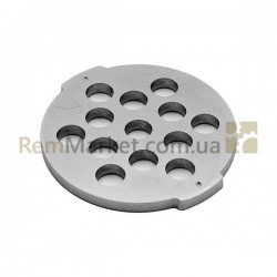 Решетка для мясорубки 7.5mm D=54mm (с 2-мя выступами) HV4 Moulinex Решетка для мясорубки 7.5mm D=54mm (с 2-мя выступами) HV4 Moulinex