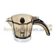 Колба + крышка для гейзерной кофеварки Delonghi