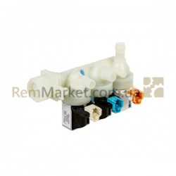 Клапан подачи воды для стир. машины 3WAY/90/10/8mm Indesit Клапан подачи воды для стир. машины 3WAY/90/10/8mm Indesit