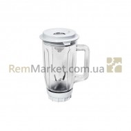 Чаша блендера в сборе 1000ml (акрил) MUZ4MX2 для кух. комб. Bosch белый (аксессуар)