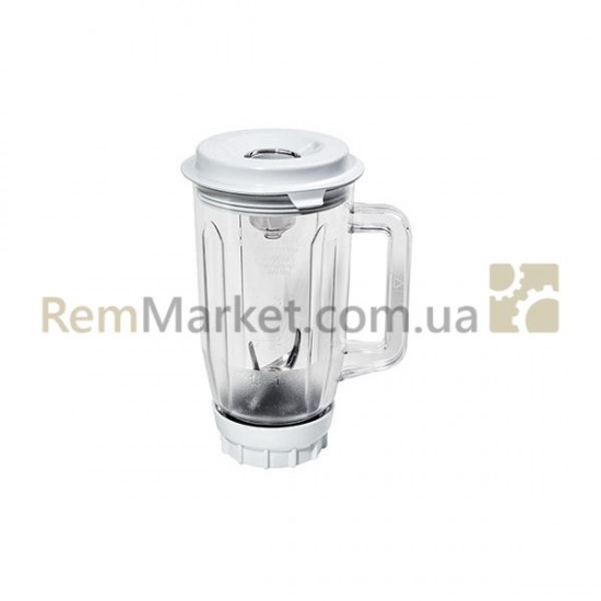 Чаша блендера в сборе 1000ml (акрил) MUZ4MX2 для кух. комб. Bosch белый (аксессуар) фото товара