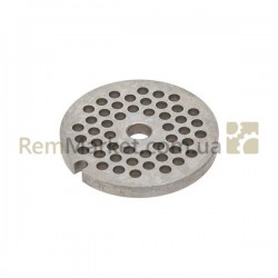 Решетка для мясорубки 4mm D=54mm (с пазом) NR5 Zelmer Решетка для мясорубки 4mm D=54mm (с пазом) NR5 Zelmer