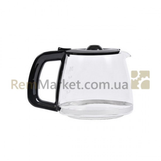 Колба + крышка для кофеварки Electrolux черный фото товару