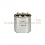 Конденсатор 25+5uF 450V CBB65A, 45x70x70 (12 клемм)
