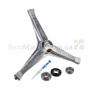 Ремонтний набір (хрестовина DC97-15182A ОРИГІНАЛ + сальник + підшипники 2 шт.) Для стир. машини Samsung