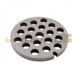Решетка для мясорубки 8mm D=62mm (с пазом) NR8 ZMMA188X (A863162.00) Zelmer Решетка для мясорубки 8mm D=62mm (с пазом) NR8 ZMMA188X (A863162.00) Zelmer