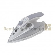 Верхняя часть корпуса в сборе для утюга Braun белый/серый