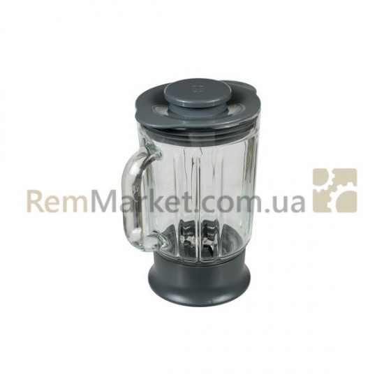 Чаша блендера в сборе 1200ml (стекло) для кух. комб. Kenwood серый (аксессуар) фото товара