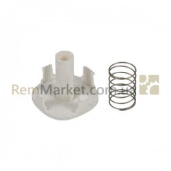 Кнопка блокировки крышки с пружиной для мультиварки CE501132/87A Moulinex Кнопка блокировки крышки с пружиной для мультиварки CE501132/87A Moulinex