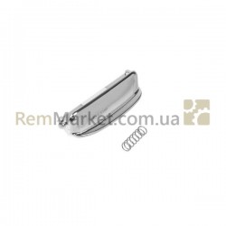 Кнопка блокировки крышки с пружиной для мультиварки CE502832/87A Moulinex Кнопка блокировки крышки с пружиной для мультиварки CE502832/87A Moulinex