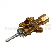 Кран газовый духовки для газ. плиты Zanussi