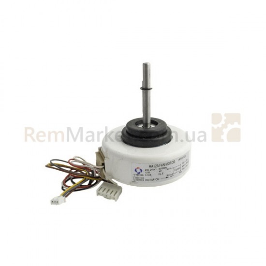 Мотор вент. внутр. блока для кондиц. RA12A 15W 240V 0.18A, шток 8x62mm (против час.) фото товара