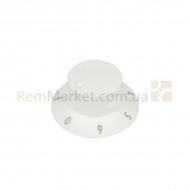 Ручка регулировки конфорки для эл. плиты Gorenje белый